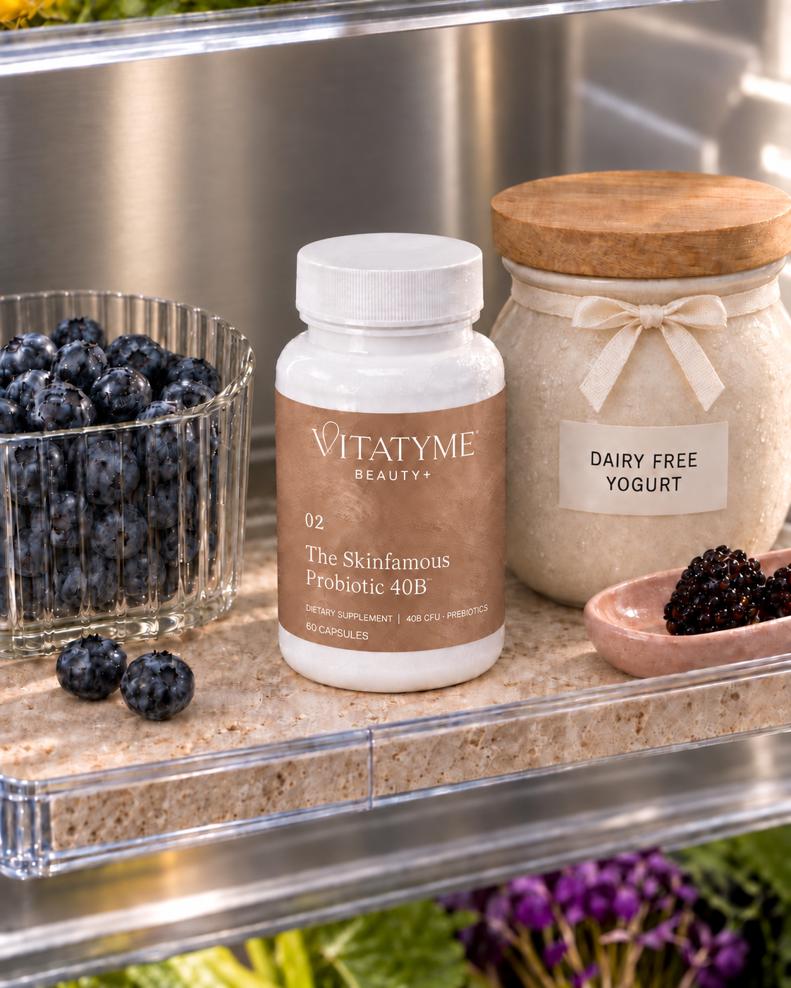 STEP 02 | the skinfamous® pre+probiotic 40B