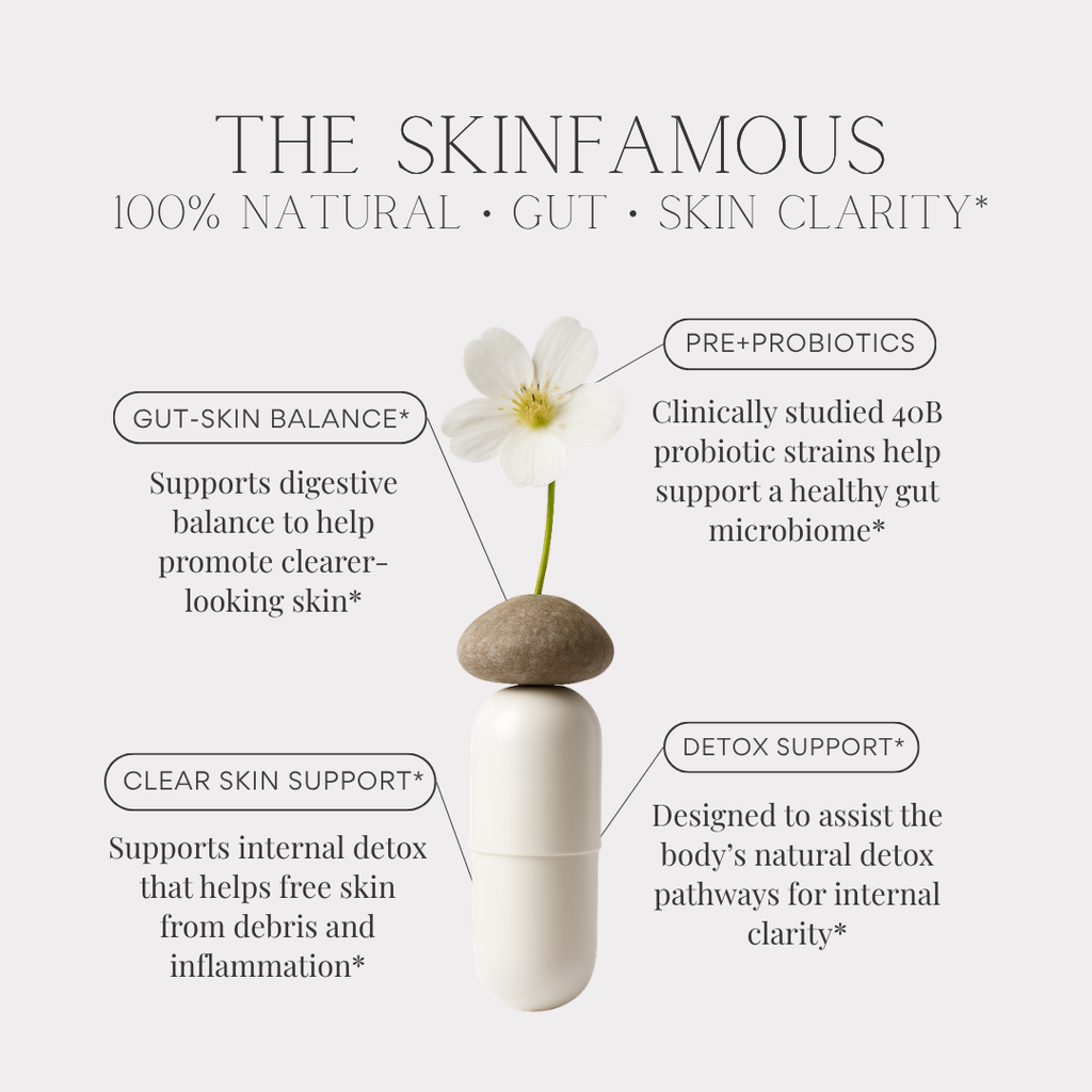 STEP 02 | the skinfamous® pre+probiotic 40B