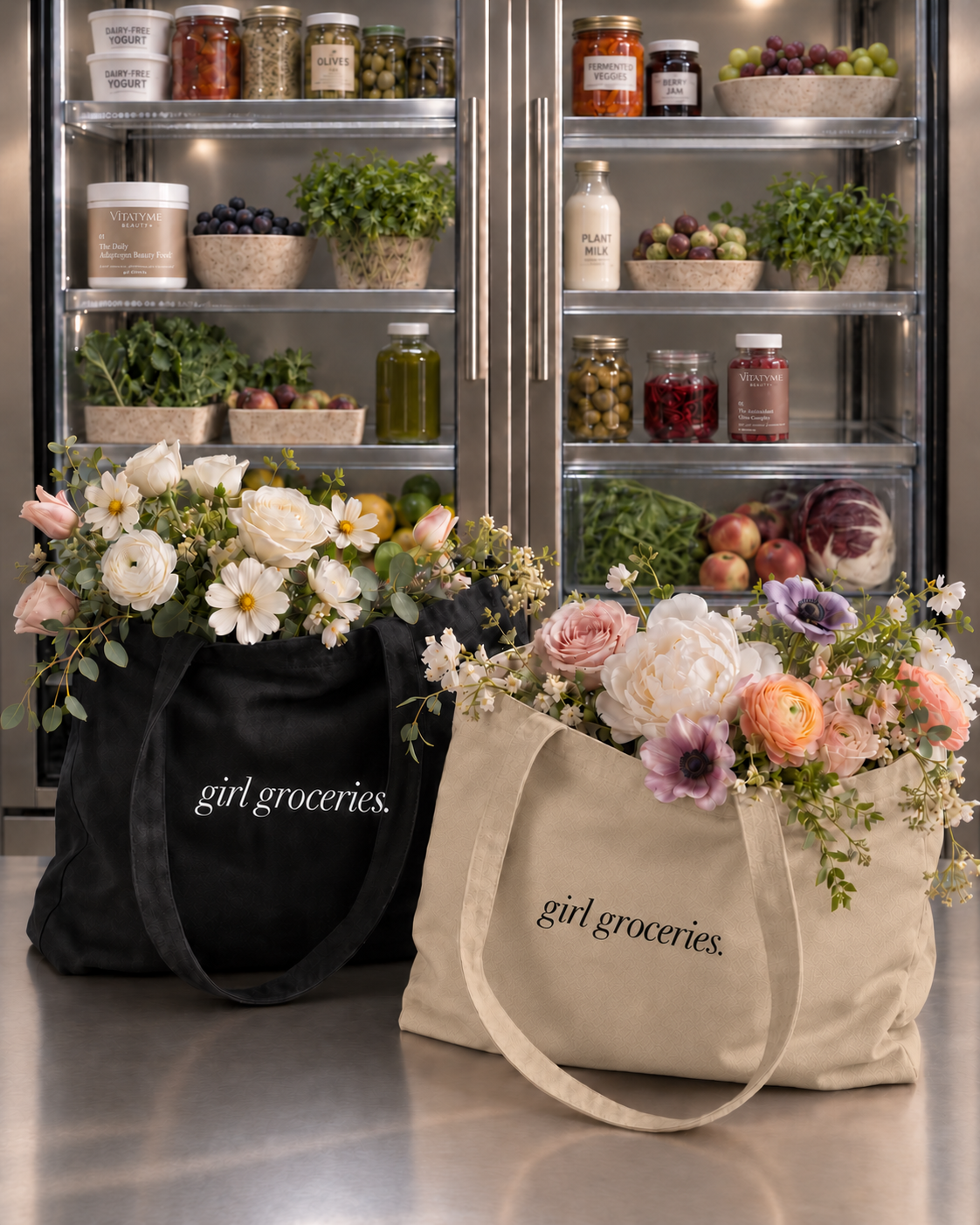 ORGANIC | the girl groceries tote xl