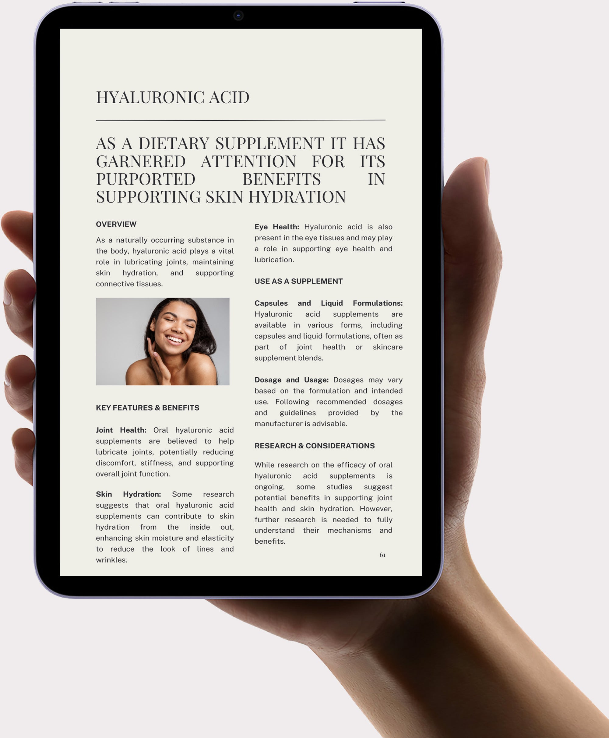 YOUR FREE GIFT* | the vitamin e-book for beauty & wellness